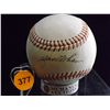 Image 1 : Zack D. Wheat Autographed Baseball. Wilson "GO GO SOX"  Official League Ball. Appraised or estimated