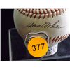 Image 2 : Zack D. Wheat Autographed Baseball. Wilson "GO GO SOX"  Official League Ball. Appraised or estimated