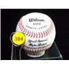 Image 3 : Earl Averill Autographed Baseball. Wilson A1010 Official Approved Major League Performance Specifica
