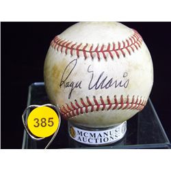 Roger Maris Autographed Baseball. Rawlings Official National League Ball. Appraised or estimated ret