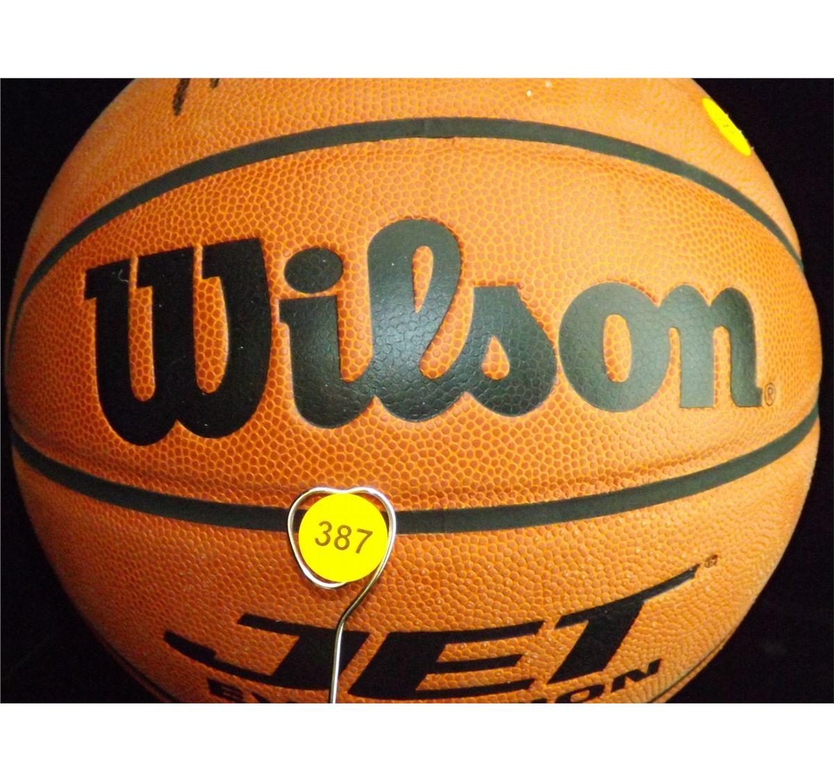 Magic Johnson Autographed Basketball Wilson Jet Evolution