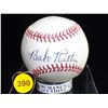 Image 1 : Babe Ruth Autographed Baseball. Triple Crown Official League Ball. Appraised or estimated retail val