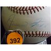 Image 2 : Jimmie Foxx Autographed Baseball. J. deBeer and Son Double Header Little League Ball. Appraised or e
