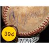 Image 3 : Cy Young Autographed Baseball. Unknown Red-Stitched Ball. Appraised or estimated retail value $14,00