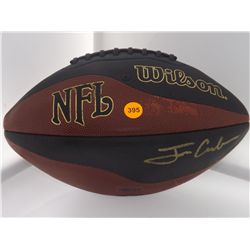 Jimmy Carter Autographed Football. Wilson NFL Football. Appraised or estimated retail value $2000.  