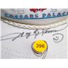 Image 3 : Sugar Ray Leonard Autographed Hat. '"The War" Leonard-Hearns June 12, 1989 Caesars Palace' Hat. Appr
