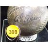 Image 2 : A.C. "Cap" Anson Autographed Baseball. Unlabeled Brown Baseball. Appraised or estimated retail value