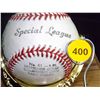 Image 4 : Joe DiMaggio and Marilyn Monroe Autographed Baseball. Spalding Official Major League Specifications