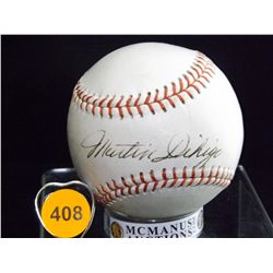 Martin Dihigo Autographed Baseball. Wilson  GO GO SOX  Official League Ball. Appraised or estimated 