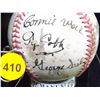 Image 11 : 1939 Hall of Fame Induction Cooperstown Autographed Baseball. J. deBeer and Sons Double Header Ball