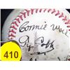 Image 12 : 1939 Hall of Fame Induction Cooperstown Autographed Baseball. J. deBeer and Sons Double Header Ball