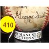Image 13 : 1939 Hall of Fame Induction Cooperstown Autographed Baseball. J. deBeer and Sons Double Header Ball