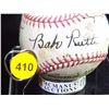 Image 3 : 1939 Hall of Fame Induction Cooperstown Autographed Baseball. J. deBeer and Sons Double Header Ball