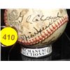Image 7 : 1939 Hall of Fame Induction Cooperstown Autographed Baseball. J. deBeer and Sons Double Header Ball