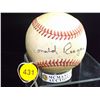 Image 1 : Ronald Reagan Autographed Baseball. Rawlings Official National League Ball. Appraised or estimated r