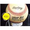 Image 3 : Ronald Reagan Autographed Baseball. Rawlings Official National League Ball. Appraised or estimated r