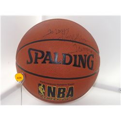 George Gervin Autographed Basketball. Spalding NBA Street 28.5 Basketball. Appraised or estimated re