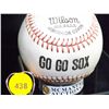 Image 3 : Jimmie Foxx Autographed Baseball. Wilson "GO GO SOX" Official League Ball. Appraised or estimated re