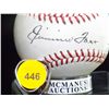 Image 2 : Grove, Foxx and Crawford Autographed Baseball. Tober Official Pony League Ball Signed by Lefty Grove