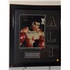Image 1 : Muhammad Ali Autographed Photo. Framed and Matted 11x14 Color Photo. Appraised or estimated retail v