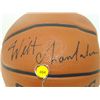 Image 2 : Wilt Chamberlain Autographed Basketball. Spalding NBA Tip-Off Ball. Appraised or estimated retail va