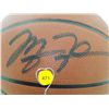 Image 2 : Michael Jordan Autographed Basketball. Spalding Tip-Off Ball. Appraised or estimated retail value $1