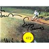 Image 9 : Field of Dreams Autographed Poster. Framed Color Lithograph Signed by:  Gaylord Perry,Duke Snider, B