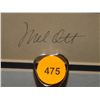 Image 14 : 500 Home Run Hitters Autographed Lithograph. Framed and Matted Lithograph Signed by: Ted Williams, F