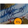 Image 9 : 500 Home Run Hitters Autographed Lithograph. Framed and Matted Lithograph Signed by: Ted Williams, F