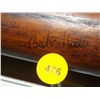 Image 2 : Babe Ruth Autographed Bsaseball Bat. Hillerich and Bradsby Louisville Slugger 125 Bat. Has Crack Rep