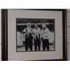 Image 1 : Mantle, Martin and Ford Autgraphed Photo "Fishing". Framed and Matted 11x14 Black and White Photo Si