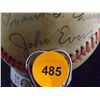 Image 5 : Chance, Tinker and Evers Autographed Baseball. Unlabeled, Red-Stitched Ball Bearing the Signatures o