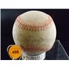Image 1 : Christy Mathewson Autographed Baseball. Unlabeled, Red-Stitched Ball. Appraised or estimated retail