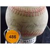 Image 2 : Christy Mathewson Autographed Baseball. Unlabeled, Red-Stitched Ball. Appraised or estimated retail
