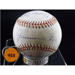 All Star Autographed Baseball. Wilson "GO GO SOX" Official League Ball Signed  by: Walt Alston, Dizz