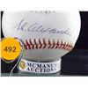 Image 2 : (G.C.) Grover Alexander Autographed Baseball. Tournament Ball. Appraised or estimated retail value $