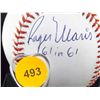 Image 2 : Roger Maris "61 in 61" Autographed Baseball. Spalding Official Major League Specifications No. 1 Bal