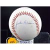 Image 1 : Jackie Robinson Autographed Baseball. Spalding/Official Major League Specifications No. 1 Ball. Appr