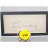 Image 3 : Framed and Matted Display With Babe Ruth Photo "The Pride of the Yankees", and  Babe Ruth and Lou Ge