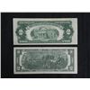 Image 2 : 2 Nice $2 Bills 1963-A Red Seal & 1976 L San Fran Note