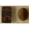 Image 2 : 2 Tigers Eye Gemstones Oval, Rectangle