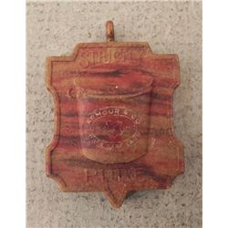 Armour Pure Lard 2 Sided Bakelite Fob Worlds Fair?