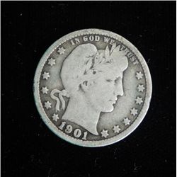 1901 Barber Quarter