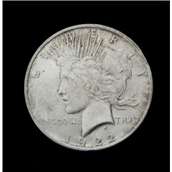 1922 Hi-Grade Peace Silver Dollar
