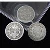 Image 2 : 3 High Grade Dif Date Seated Liberty Half Dimes 1839-57