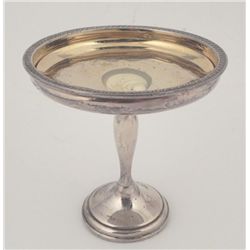 Crown Sterling Pedestal Candy Dish 6 Inch