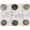 Image 1 : 6 - 1838 SEATED LIBERTY DIMES MOSTLY AG