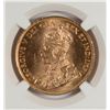 Image 2 : 1914 $10.00 CANADIAN GOLD, NGC MS-64   SO RARE  IT'S UNPRICED IN THE CATALOG