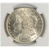 Image 2 : 1921 MORGAN SILVER DOLLAR, NGC MS-64  NICE COIN!