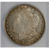 Image 2 : 1878 7/8F MORGAN SILVER DOLLAR, ICG MS-62  ATTRACTIVE ORIGINAL TONE